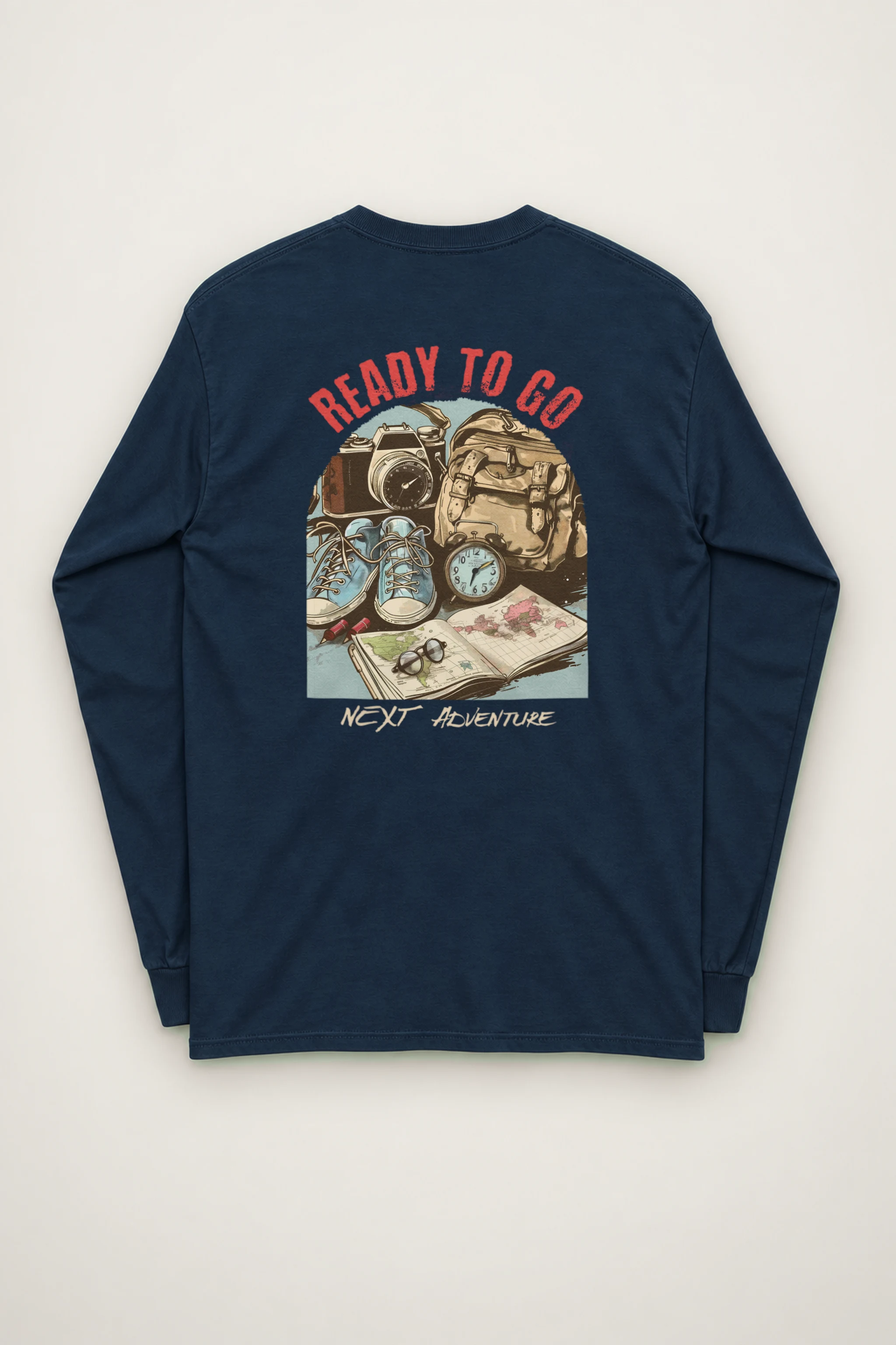"Next Adventure" Unisex Longsleeve T-shirt
