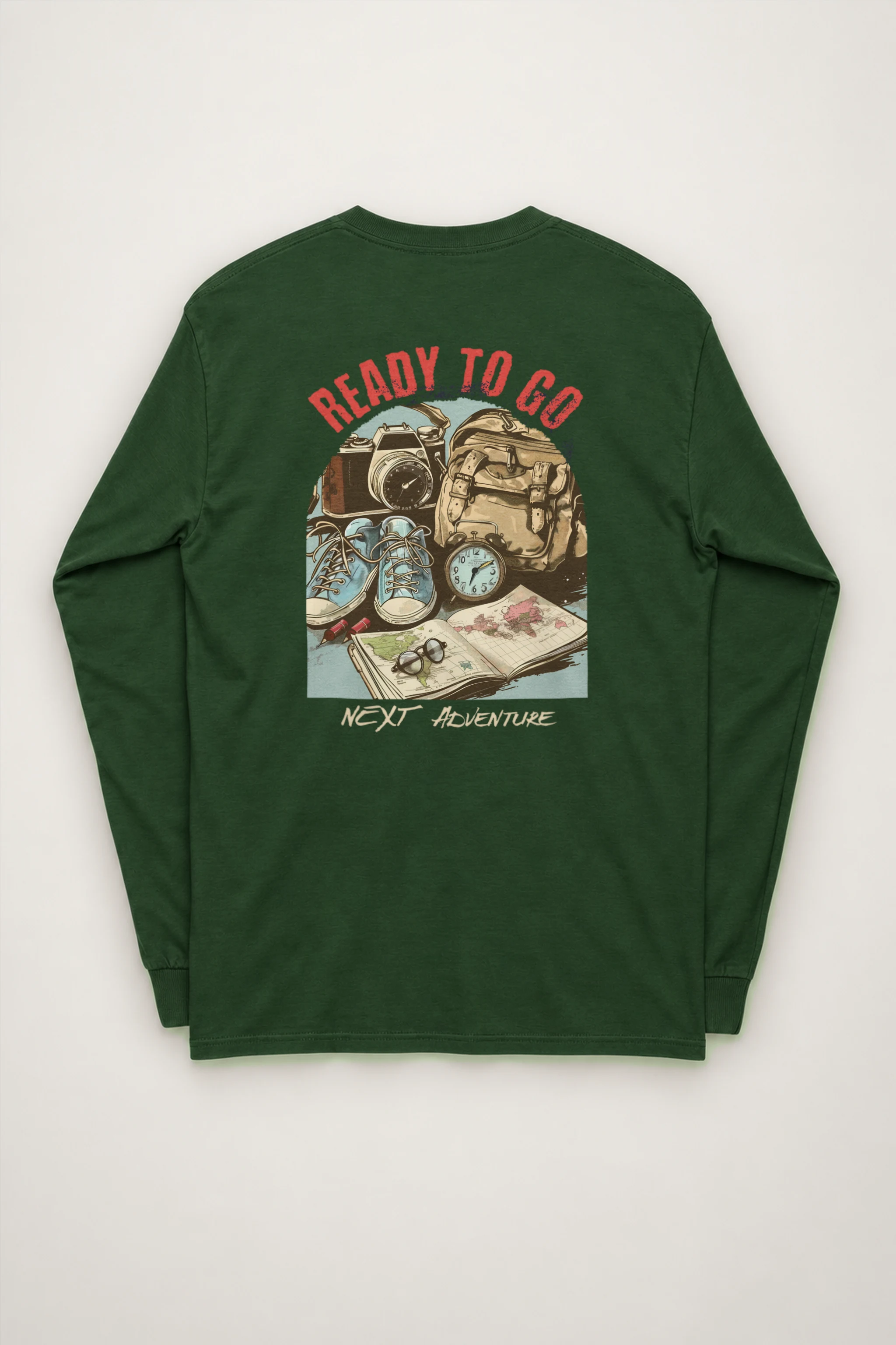 "Next Adventure" Unisex Longsleeve T-shirt