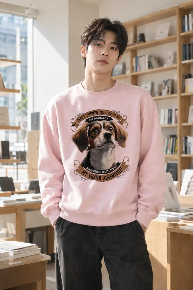 "Next Grand Adventure" Heavy Blend Unisex Crewneck Sweatshirt | Gildan 18000
