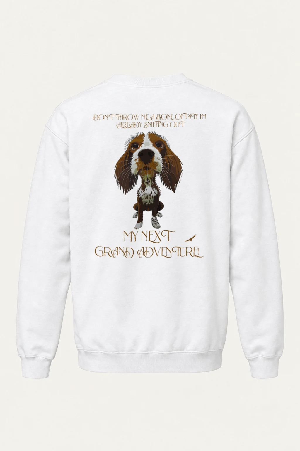 "Next Grand Adventure" Heavy Blend Unisex Crewneck Sweatshirt | Gildan 18000