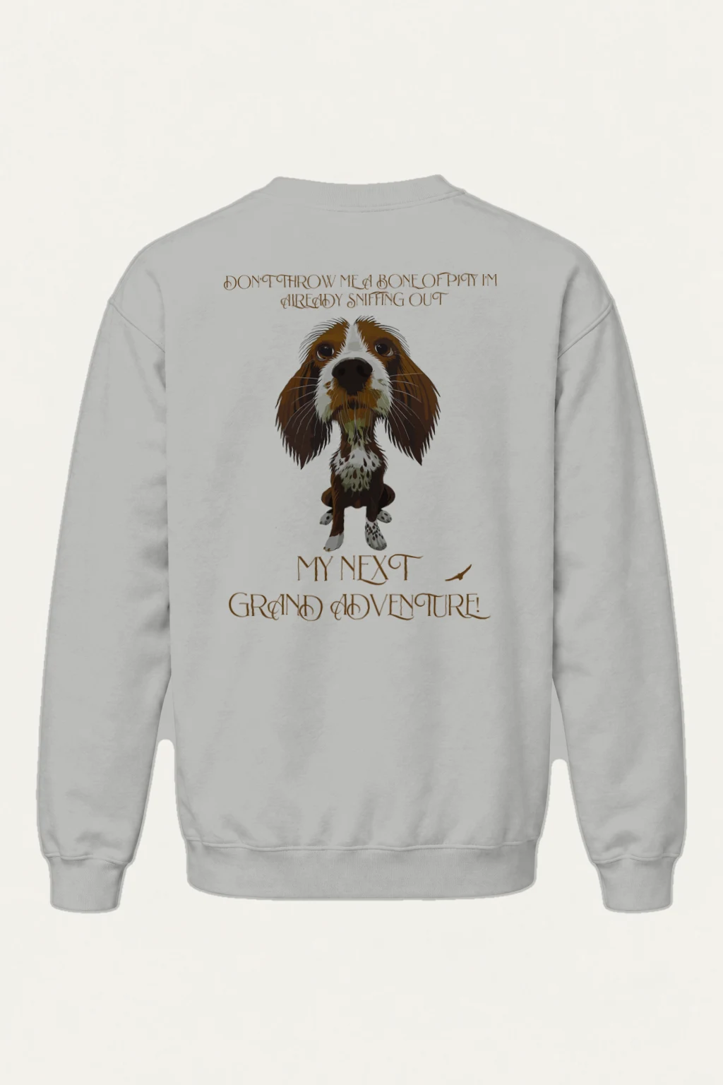 "Next Grand Adventure" Heavy Blend Unisex Crewneck Sweatshirt | Gildan 18000