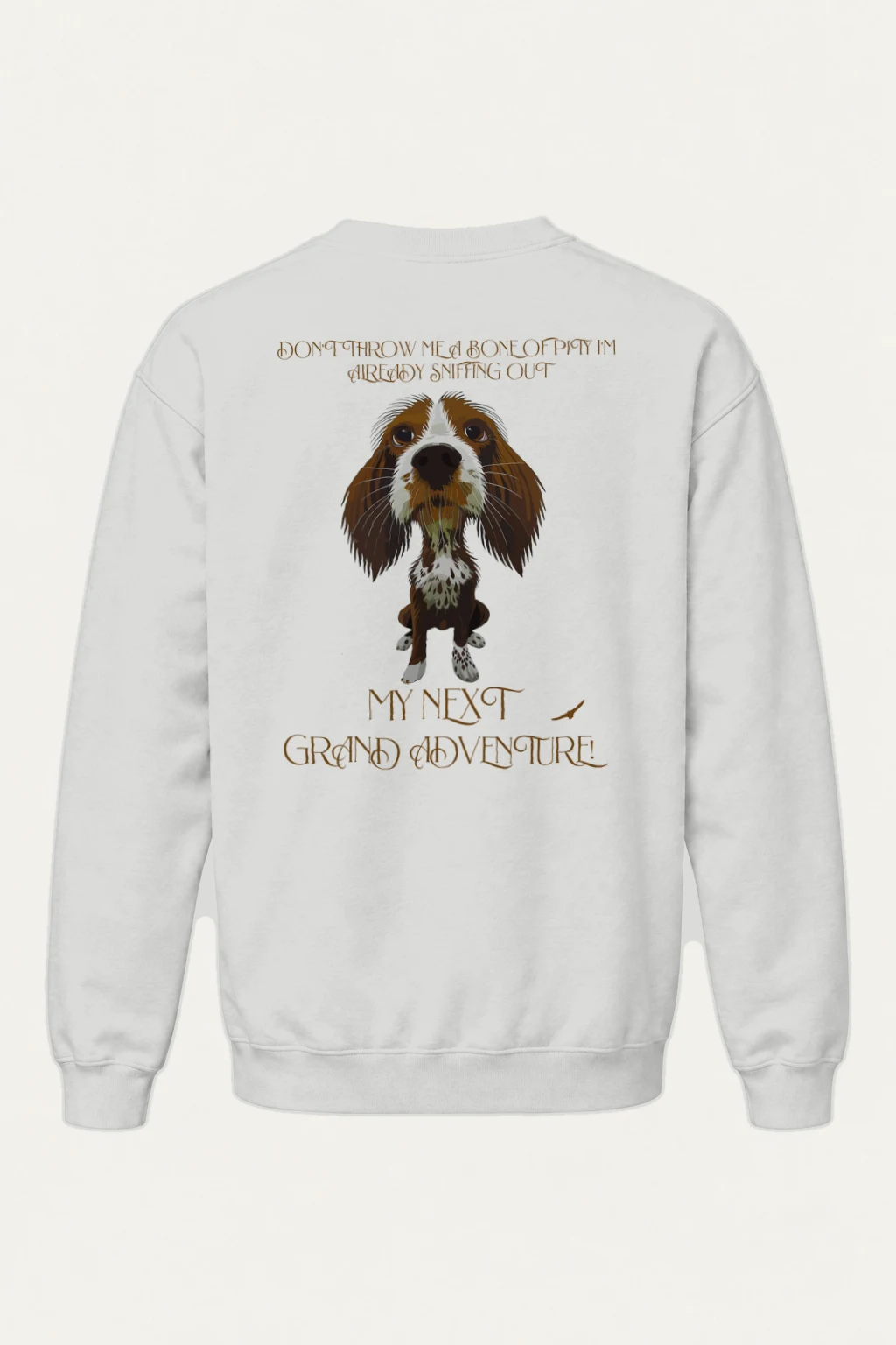 "Next Grand Adventure" Heavy Blend Unisex Crewneck Sweatshirt | Gildan 18000