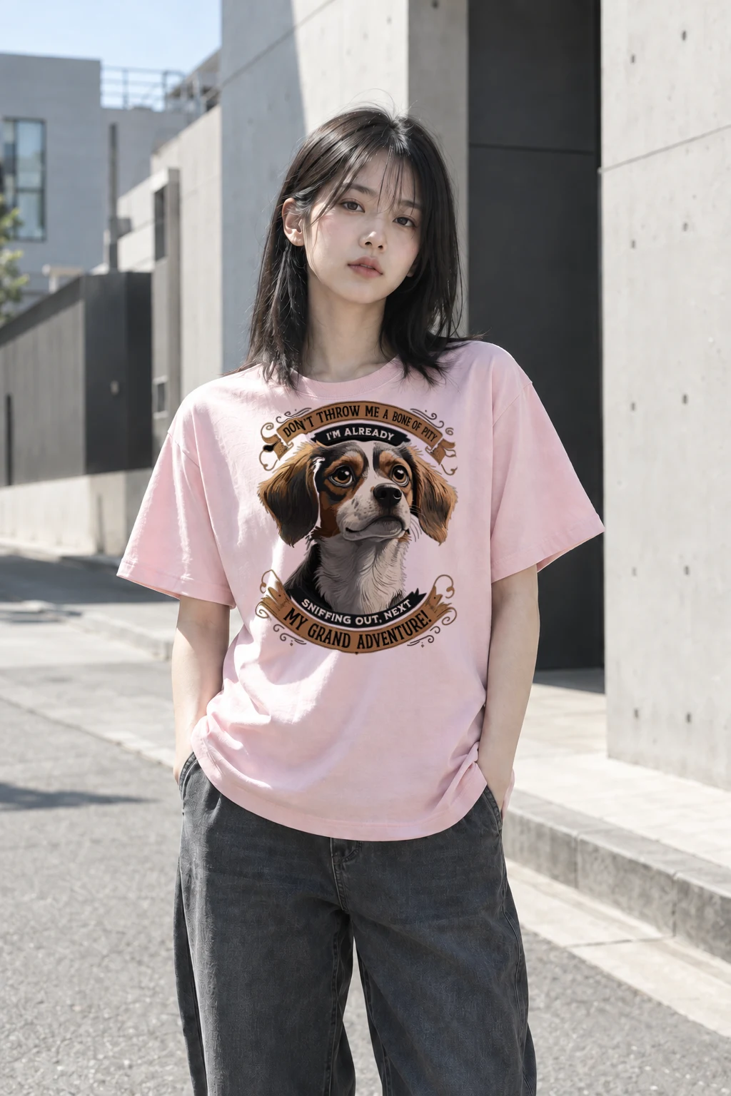 "Next Grand Adventure" Heavyweight Unisex Crewneck T-shirt | Gildan 5000