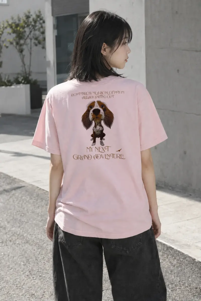 “Next Grand Adventure” Heavyweight Unisex Crewneck T-shirt | Gildan 5000