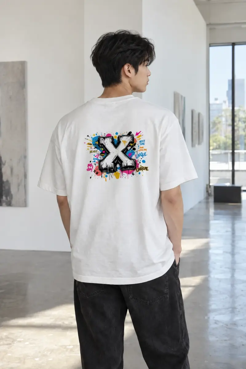 “Next Time X” Heavyweight Unisex Crewneck T-shirt | Gildan 5000