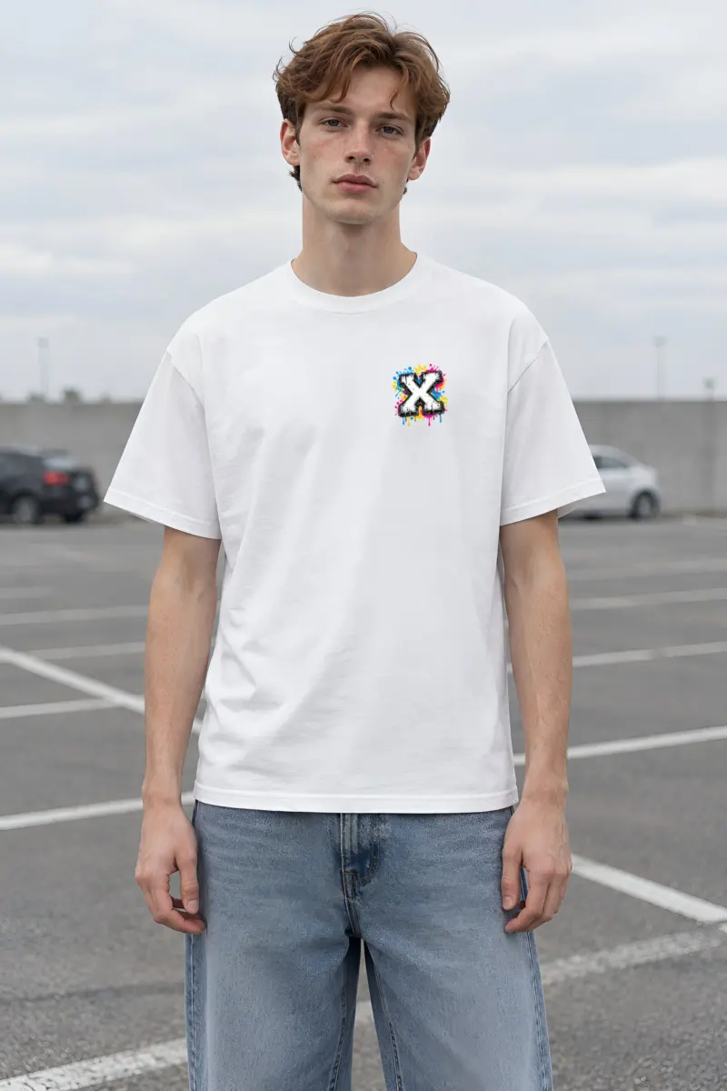 "Next Time X" Heavyweight Unisex Crewneck T-shirt