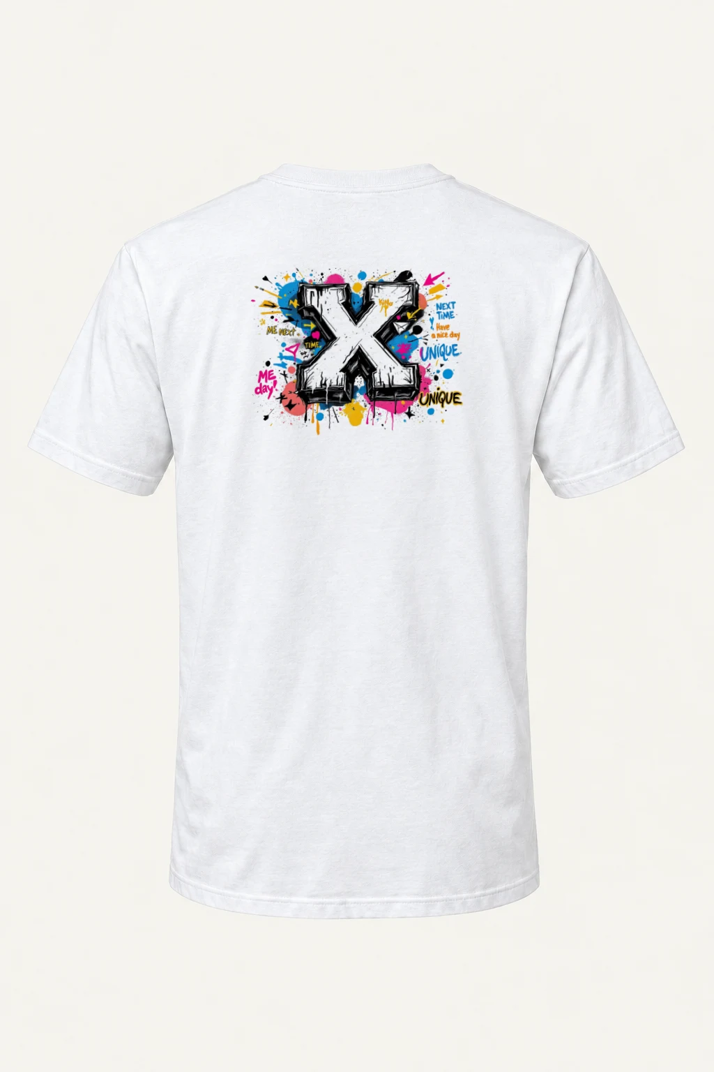 "Next Time X" Heavyweight Unisex Crewneck T-shirt | Gildan 5000