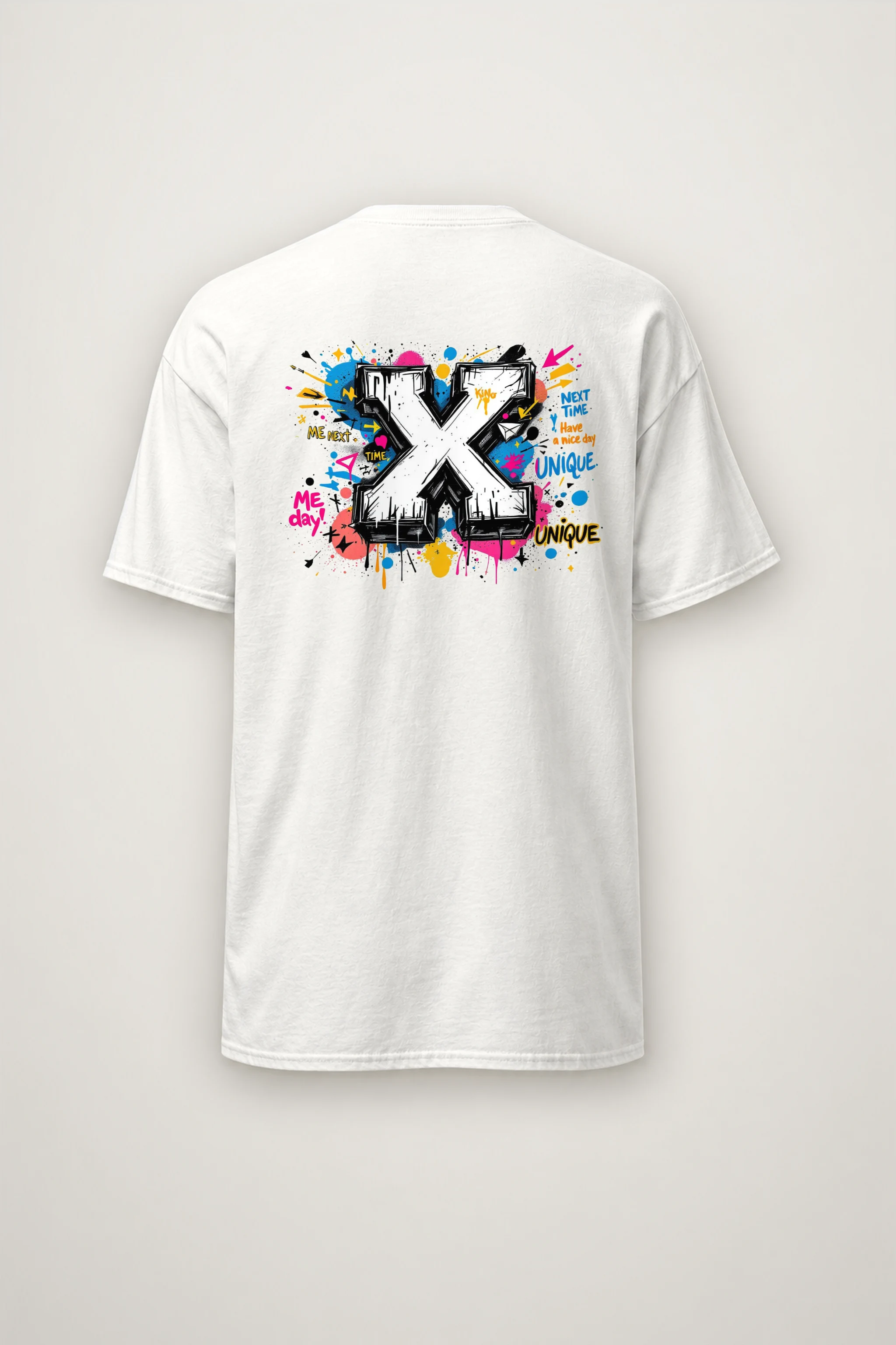 "Next Time X" Heavyweight Unisex Crewneck T-shirt