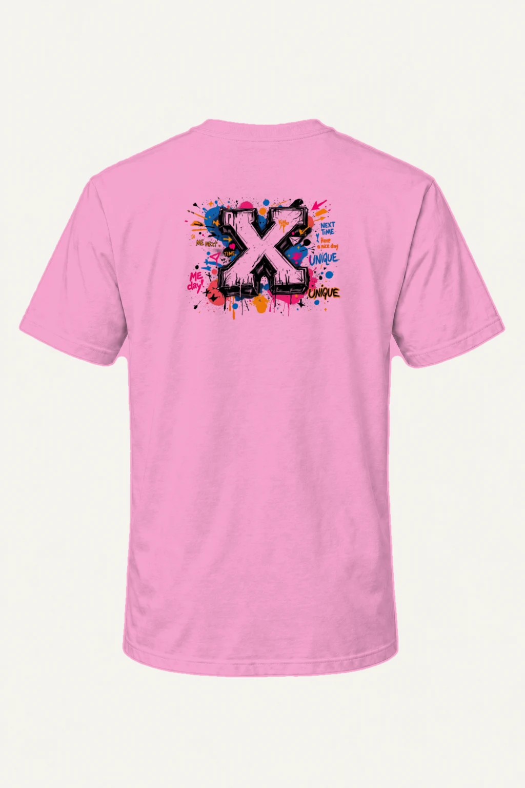 "Next Time X" Heavyweight Unisex Crewneck T-shirt | Gildan 5000