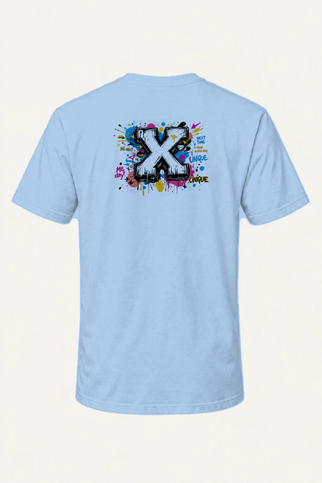 "Next Time X" Heavyweight Unisex Crewneck T-shirt | Gildan 5000