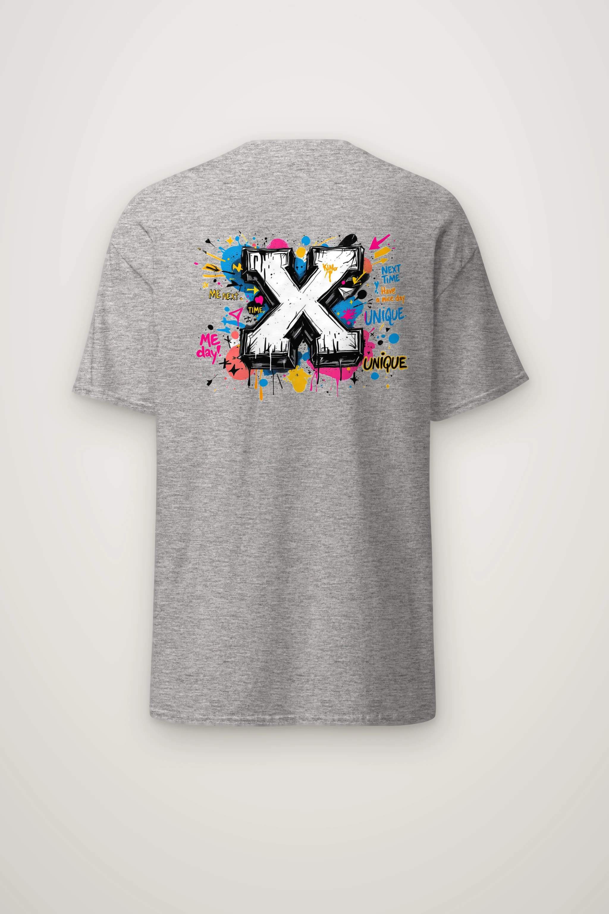 "Next Time X" Heavyweight Unisex Crewneck T-shirt