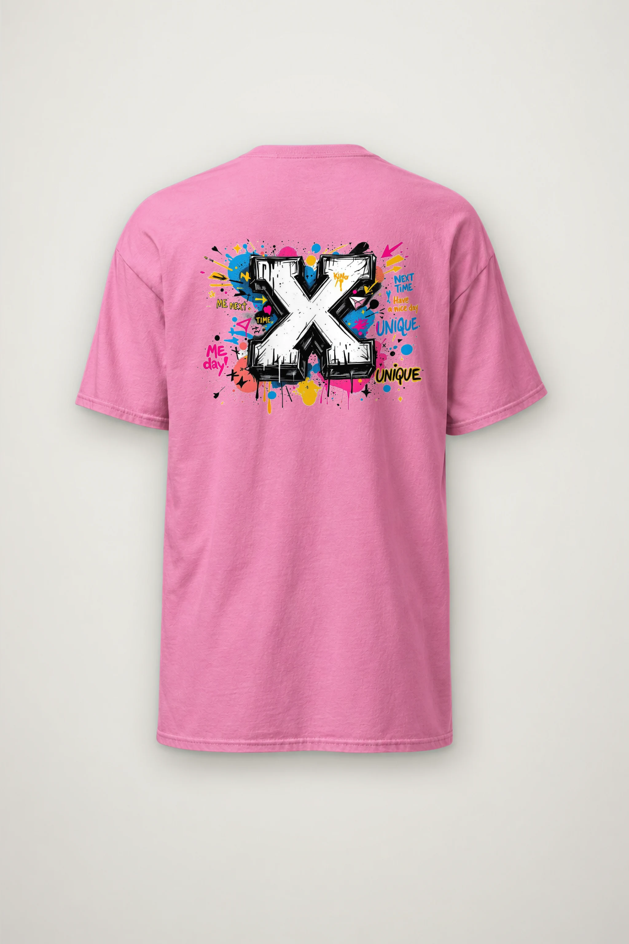 "Next Time X" Heavyweight Unisex Crewneck T-shirt