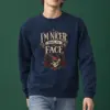"Nicer Than My Face" Heavy Blend Unisex Crewneck Sweatshirt