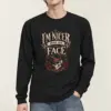 "Nicer Than My Face" Unisex Longsleeve T-shirt