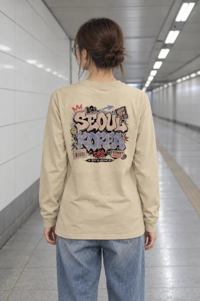 "Night Crew Seoul" Unisex Longsleeve T-shirt