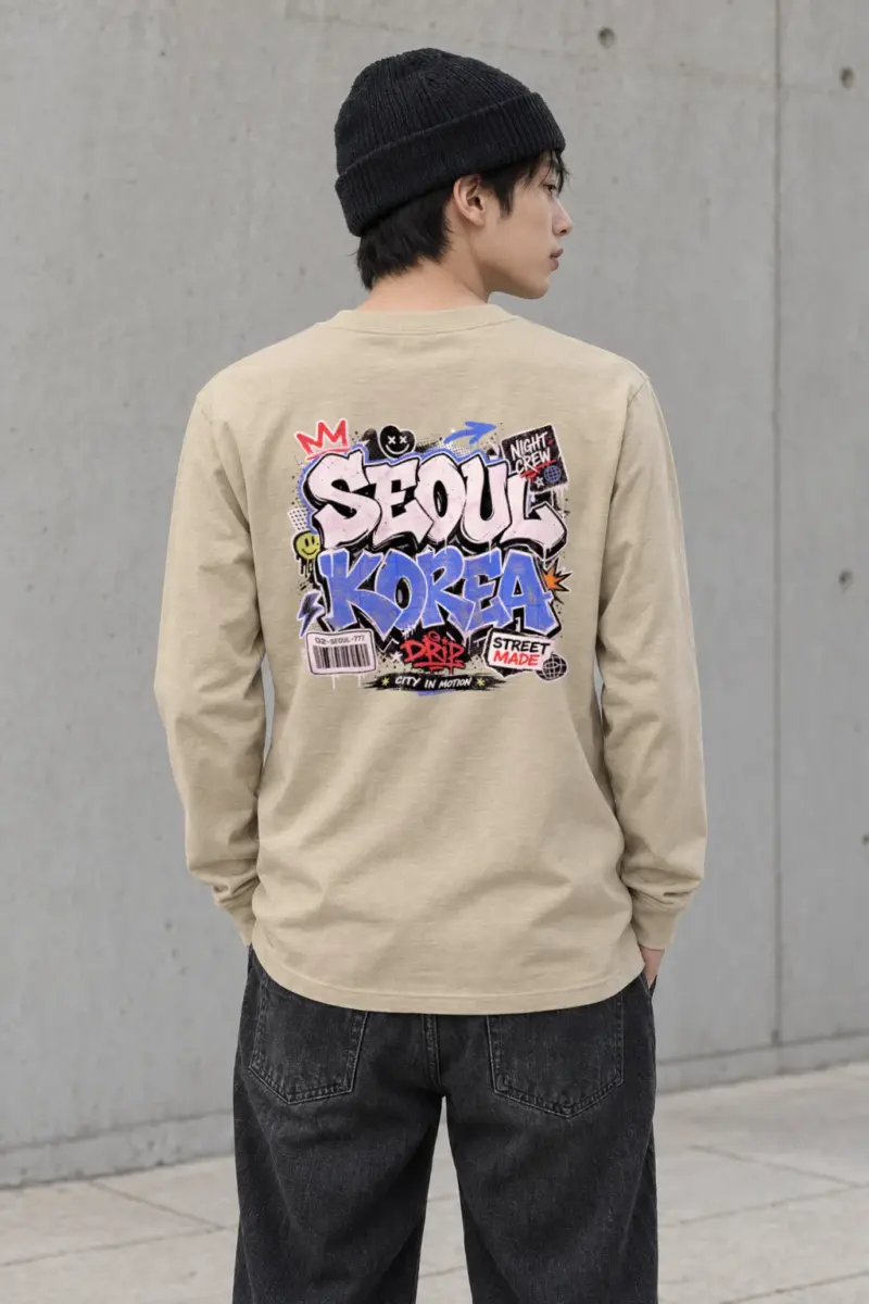 "Night Crew Seoul" Unisex Longsleeve T-shirt