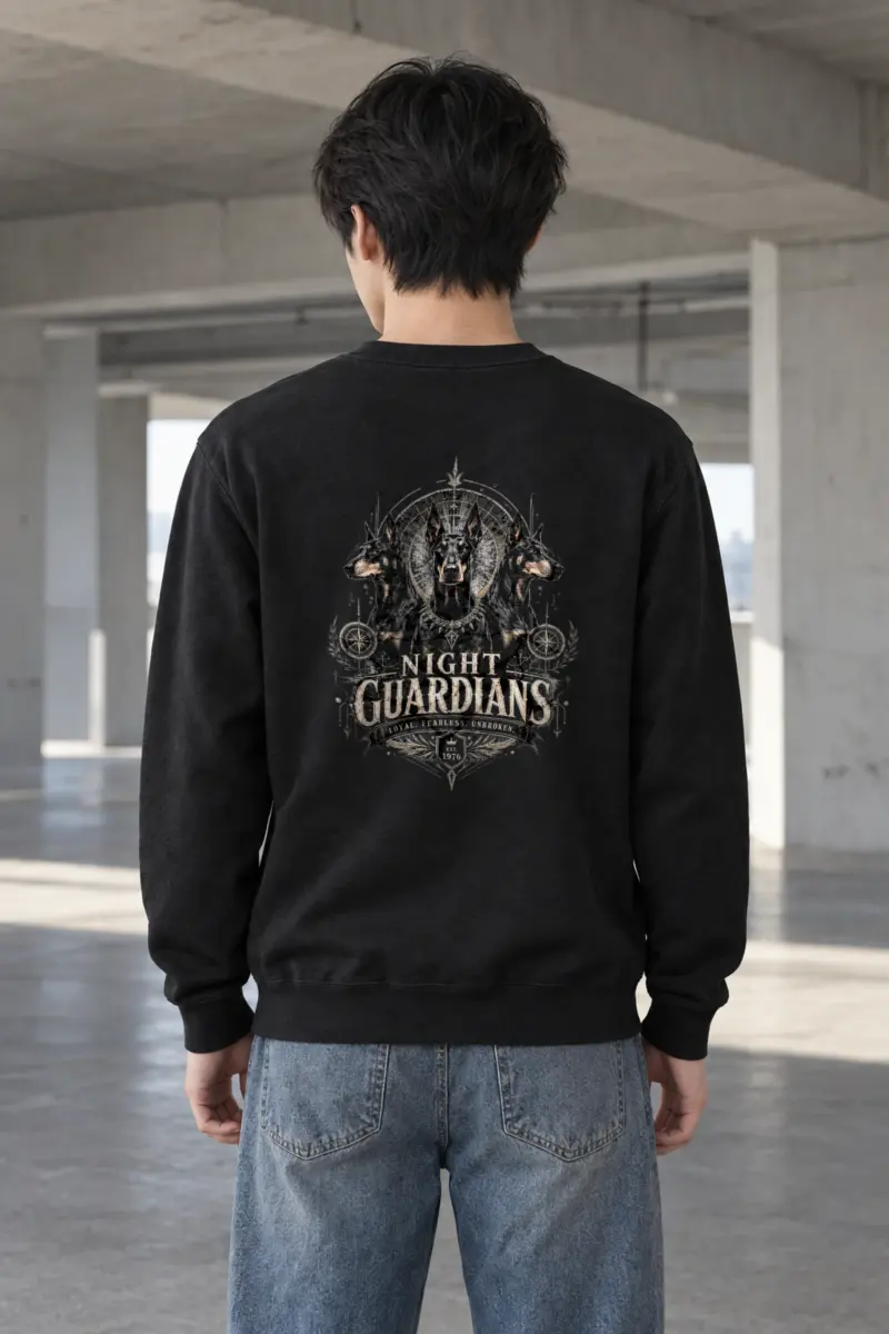 "Night Guardians" Heavy Blend Unisex Crewneck Sweatshirt