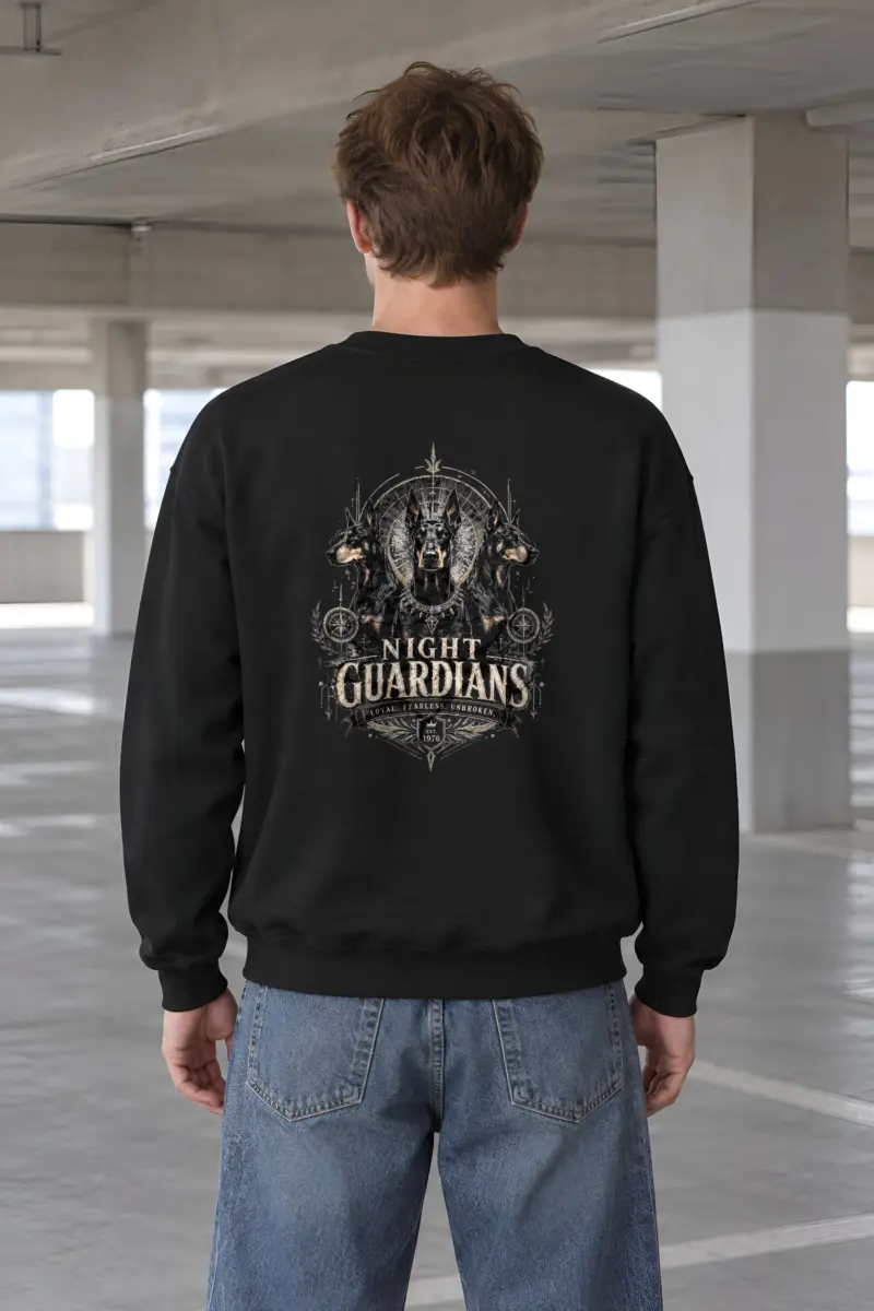 "Night Guardians" Heavy Blend Unisex Crewneck Sweatshirt
