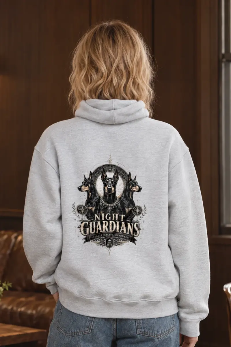 "Night Guardians" Heavy Blend Unisex Pullover Hoodie