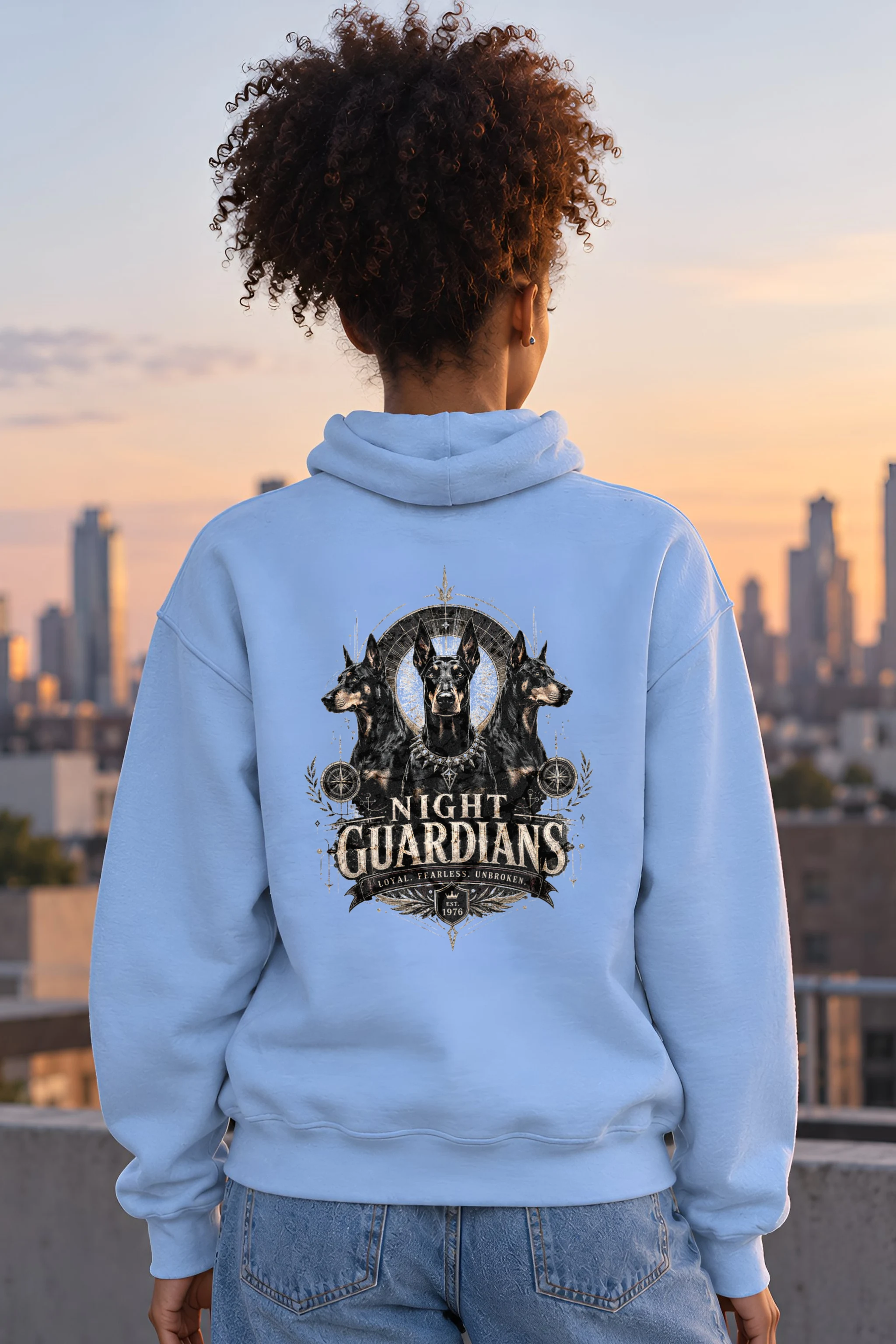 "Night Guardians" 1 Pullover Hoodie