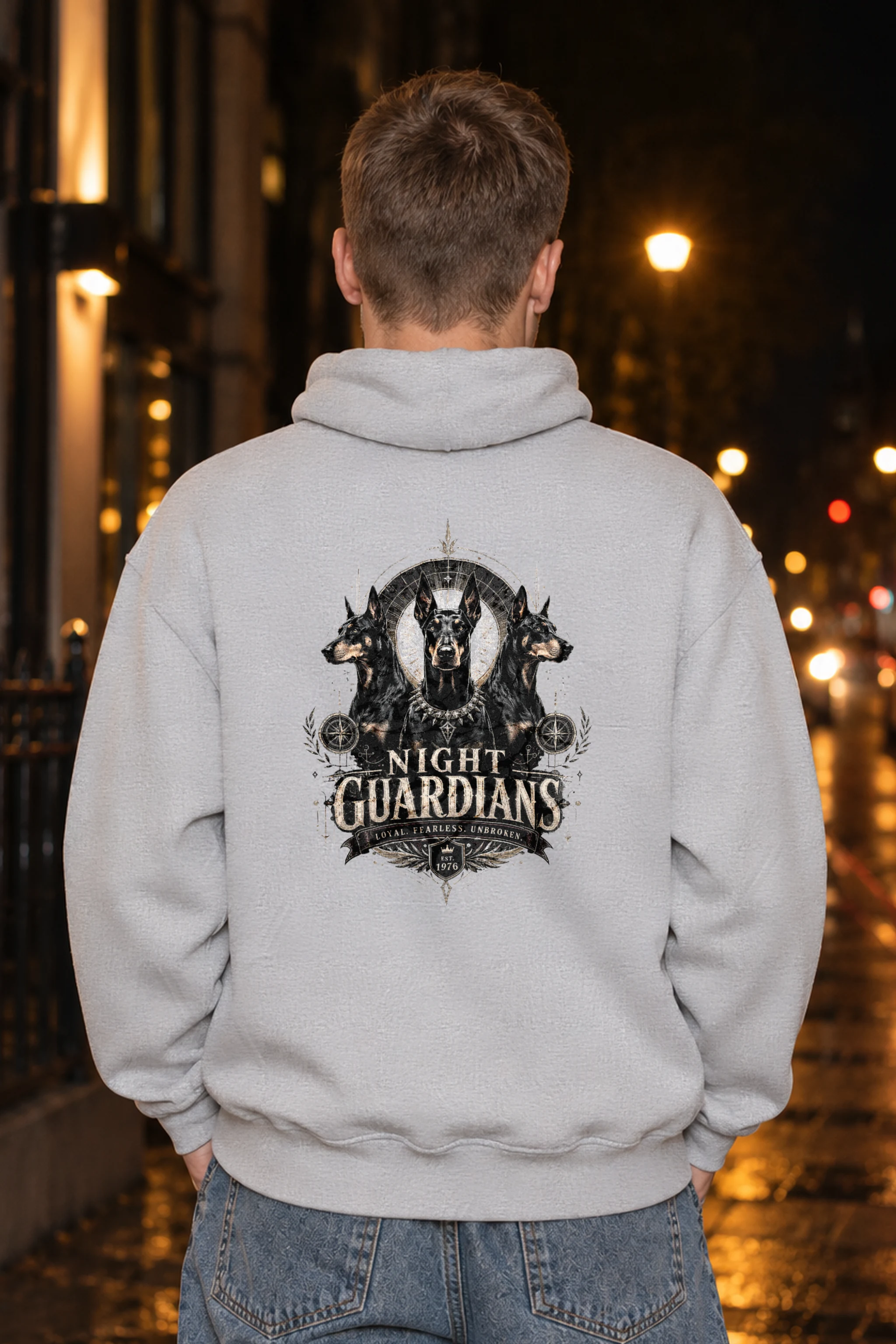 "Night Guardians" 1 Pullover Hoodie