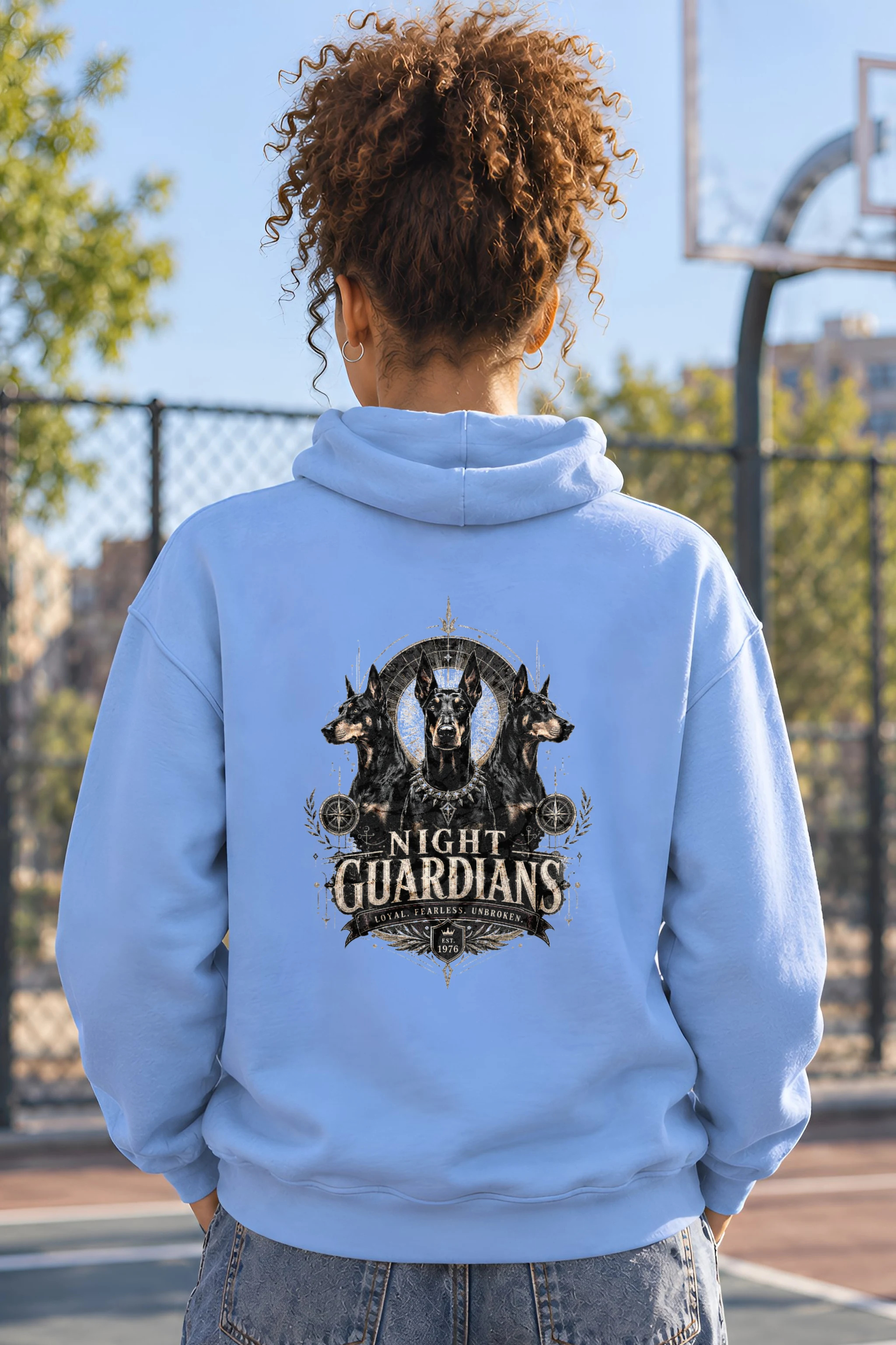 "Night Guardians" 1 Pullover Hoodie
