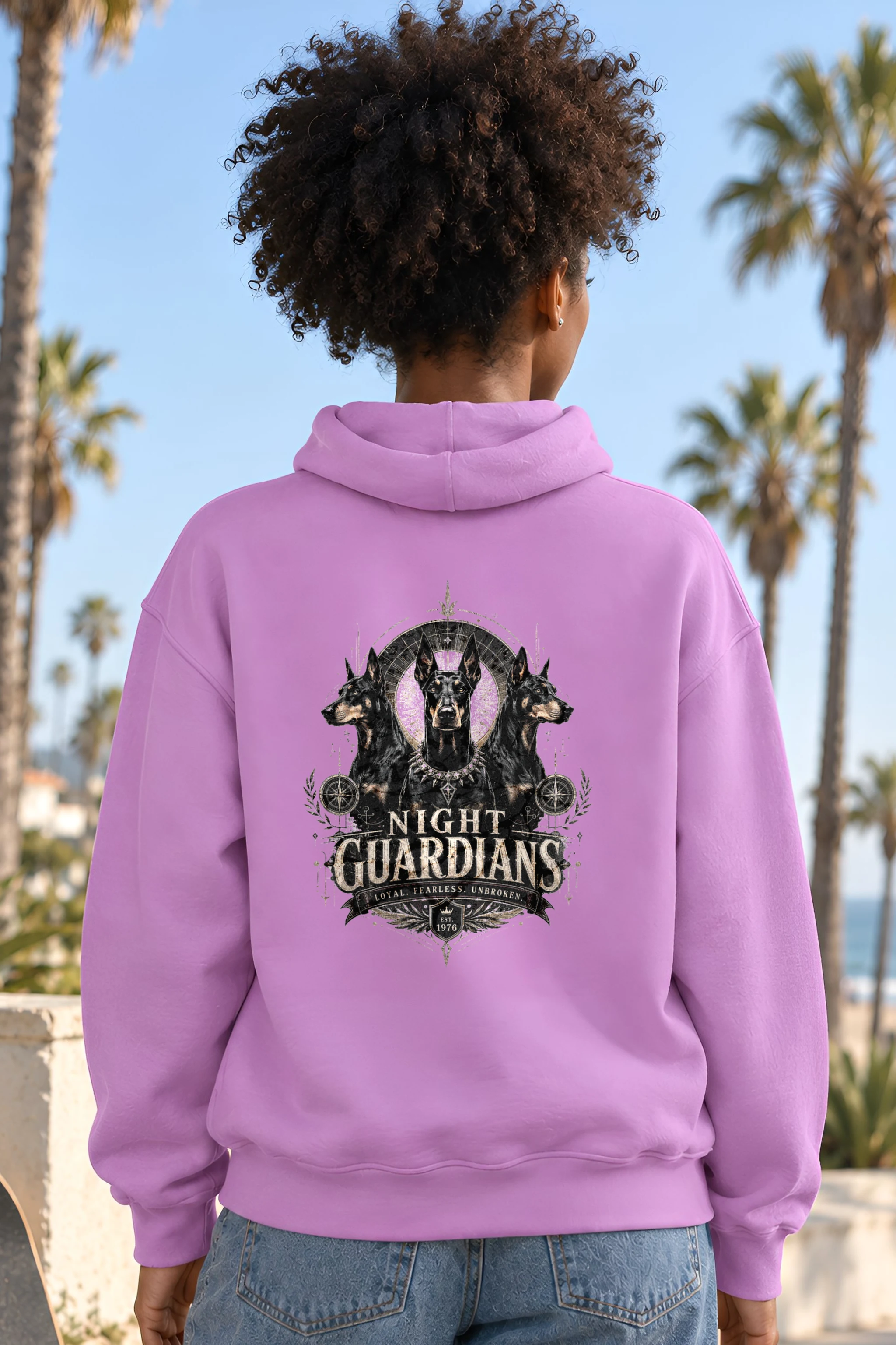 "Night Guardians" 1 Pullover Hoodie