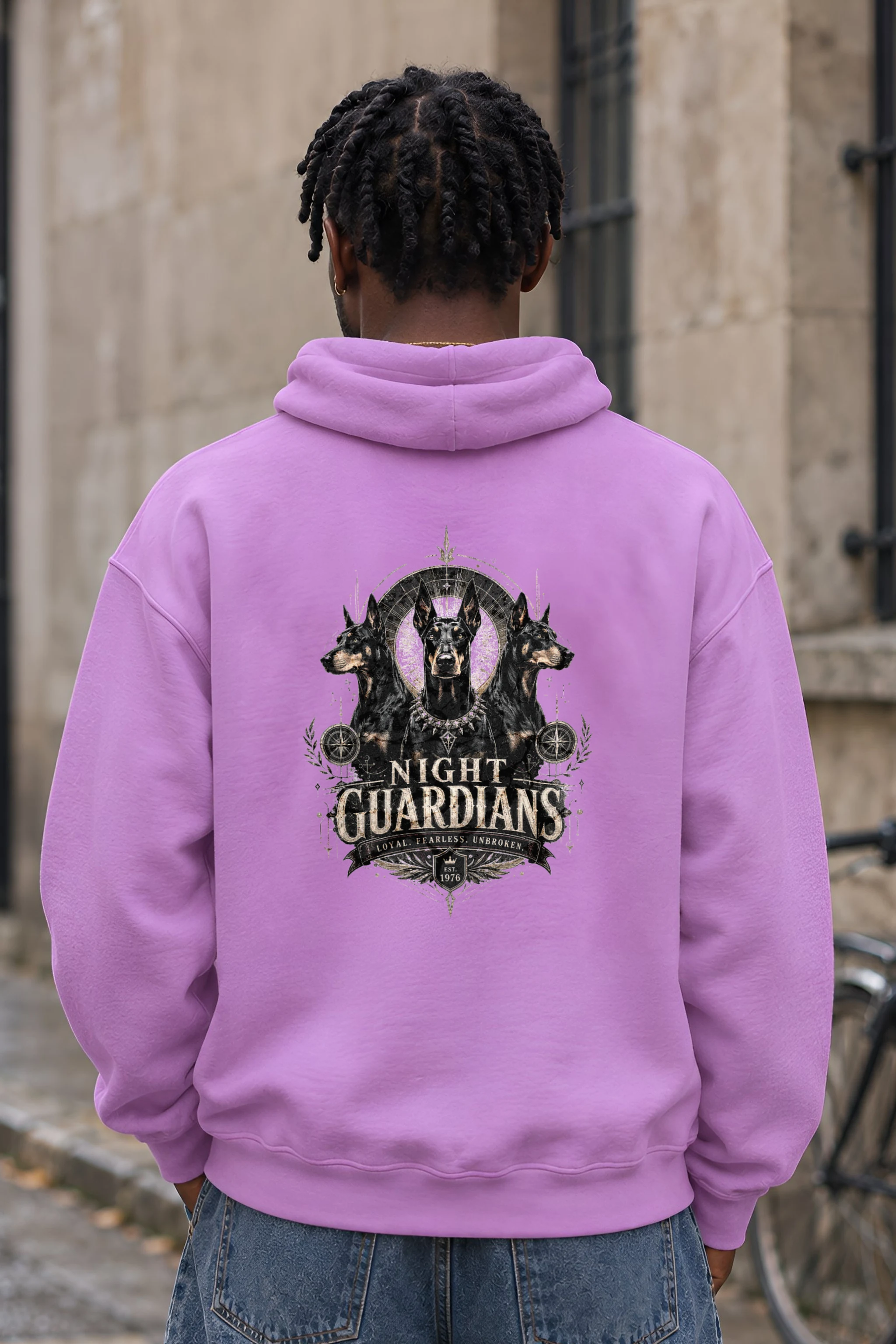 "Night Guardians" Heavy Blend Unisex Pullover Hoodie