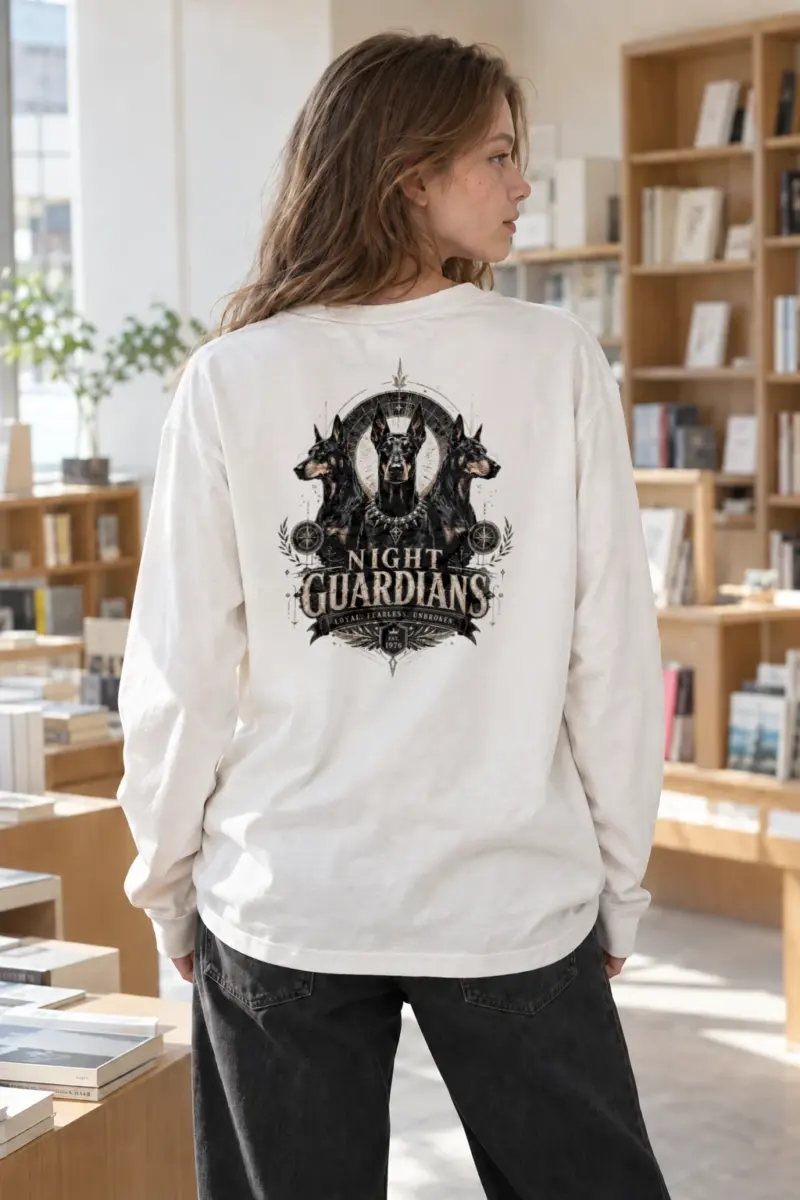 “Night Guardians” Unisex Longsleeve T-shirt | Gildan 2400