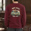 "Night Roads Free Soul" Heavy Blend Unisex Crewneck Sweatshirt