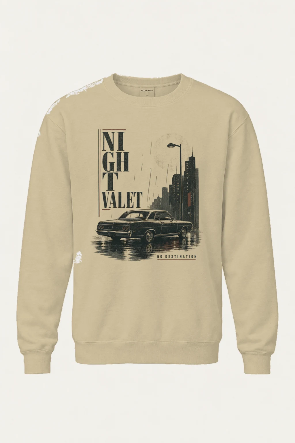 "Night Valet" Heavy Blend Unisex Crewneck Sweatshirt | Gildan 18000