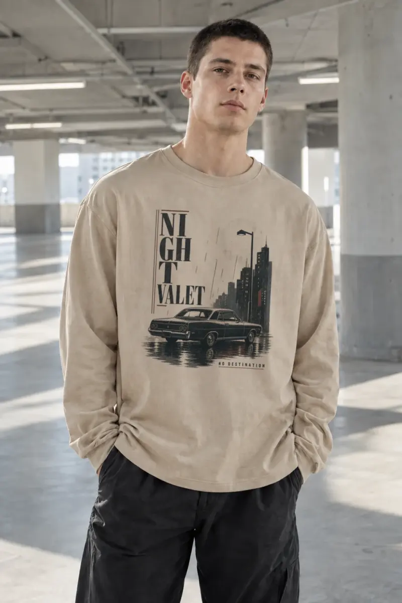 "Night Valet" Unisex Longsleeve T-shirt | Gildan 2400