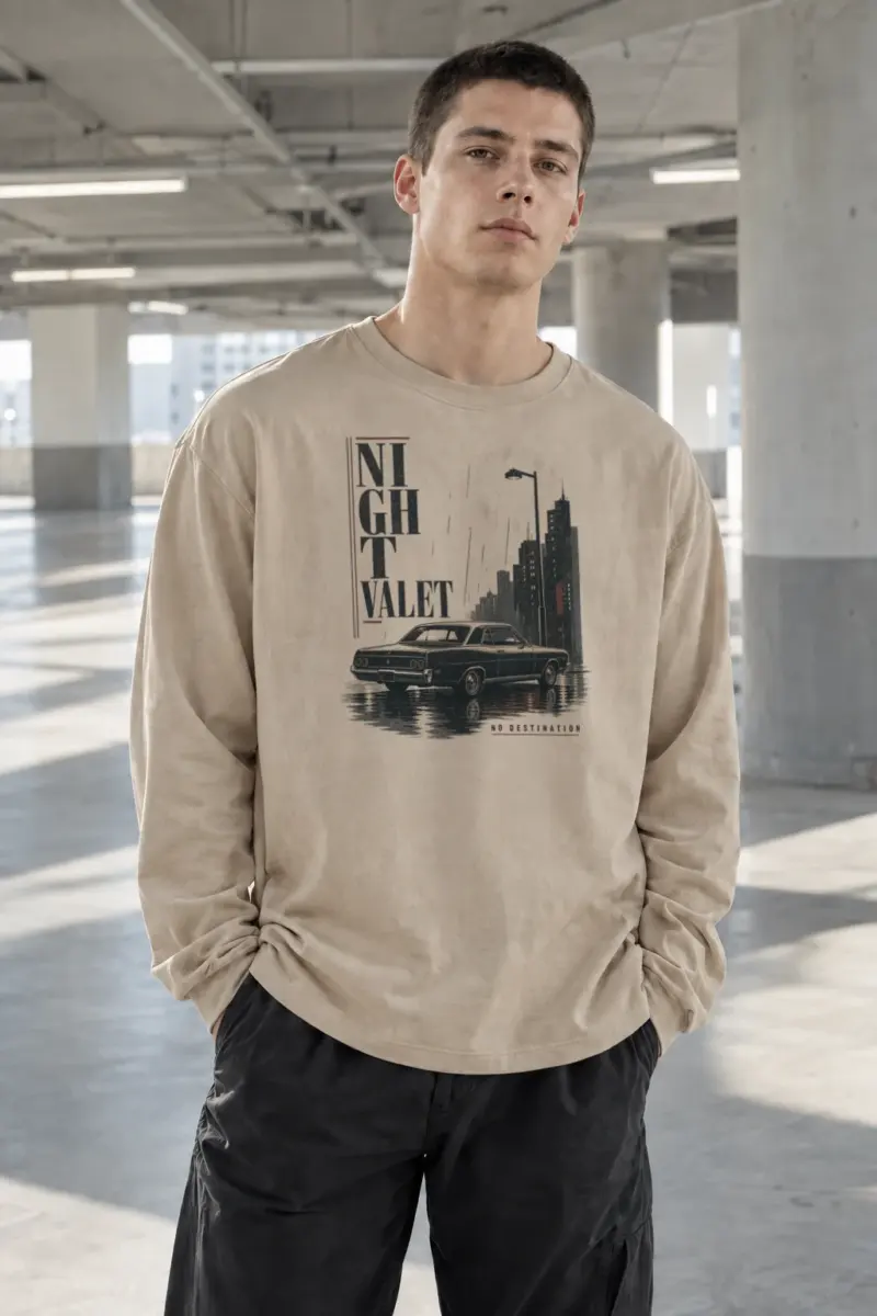 "Night Valet" Unisex Longsleeve T-shirt | Gildan 2400