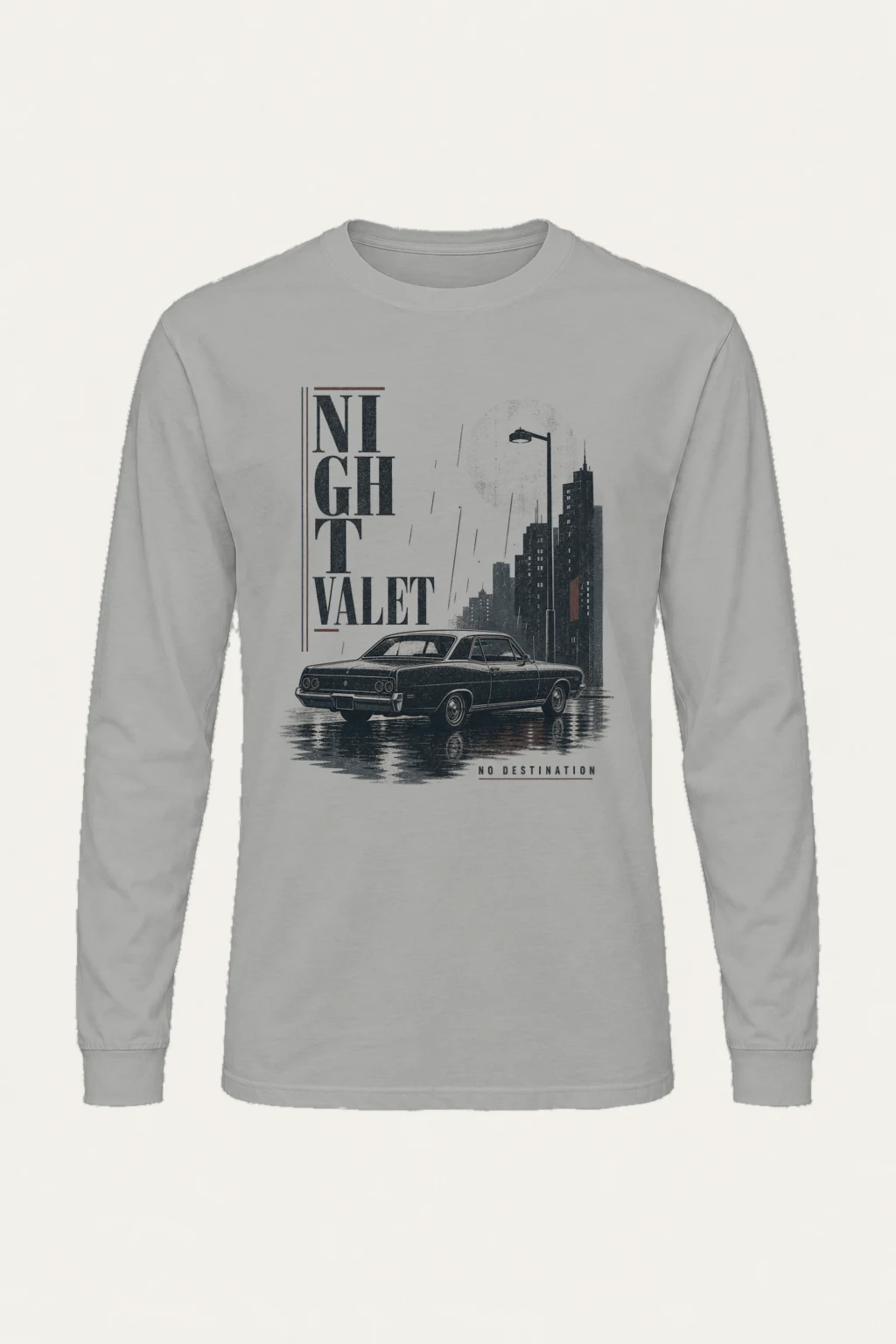 "Night Valet" Unisex Longsleeve T-shirt | Gildan 2400