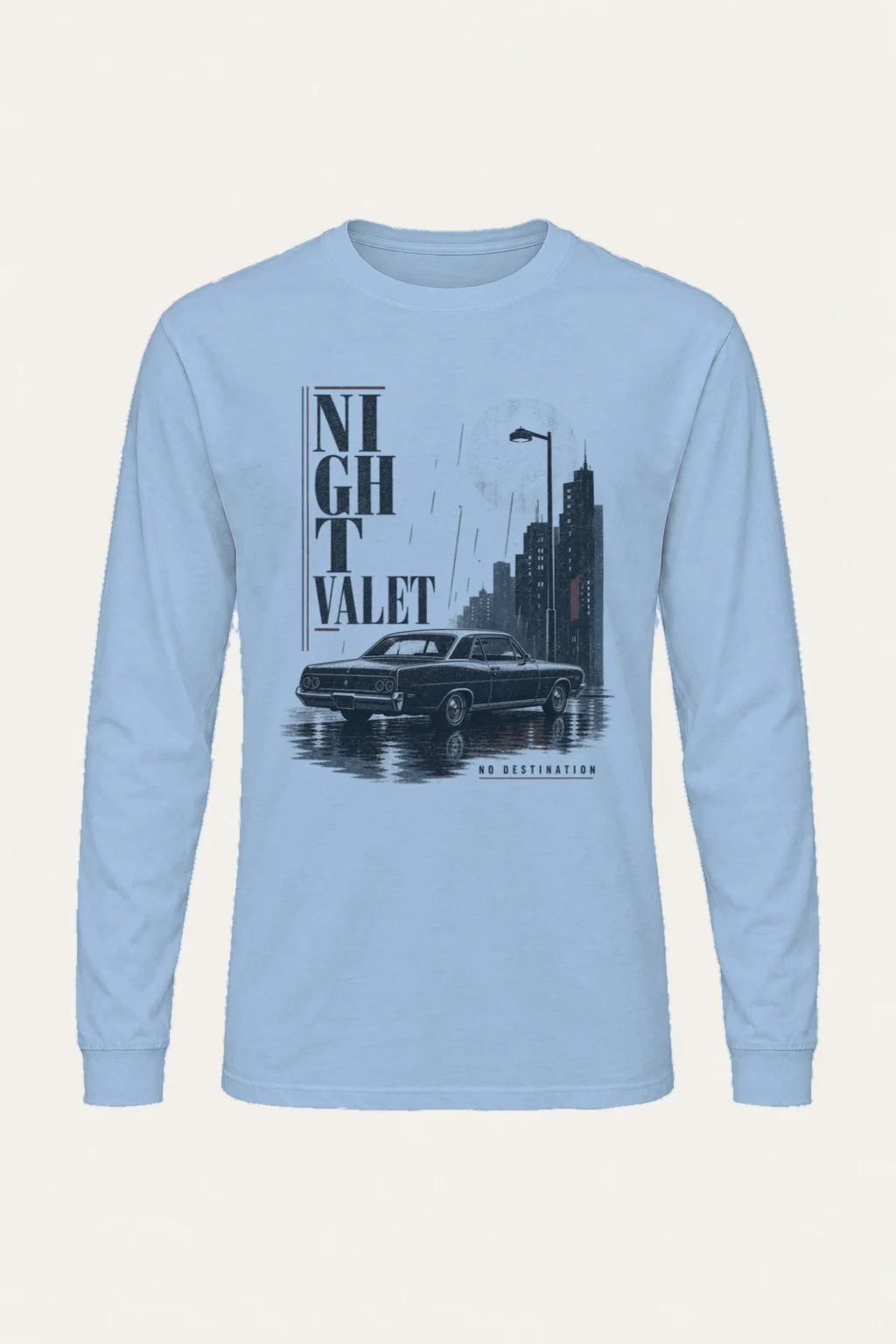 "Night Valet" Unisex Longsleeve T-shirt | Gildan 2400