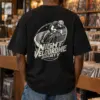 "Night Velodrome Society" Unisex Oversized Heavyweight Crewneck T-Shirt
