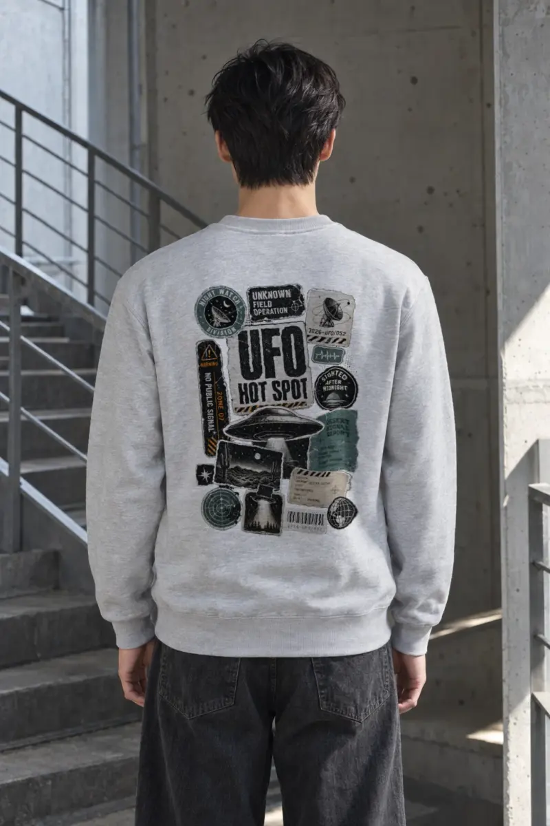 "Night Watch Division" Heavy Blend Unisex Crewneck Sweatshirt