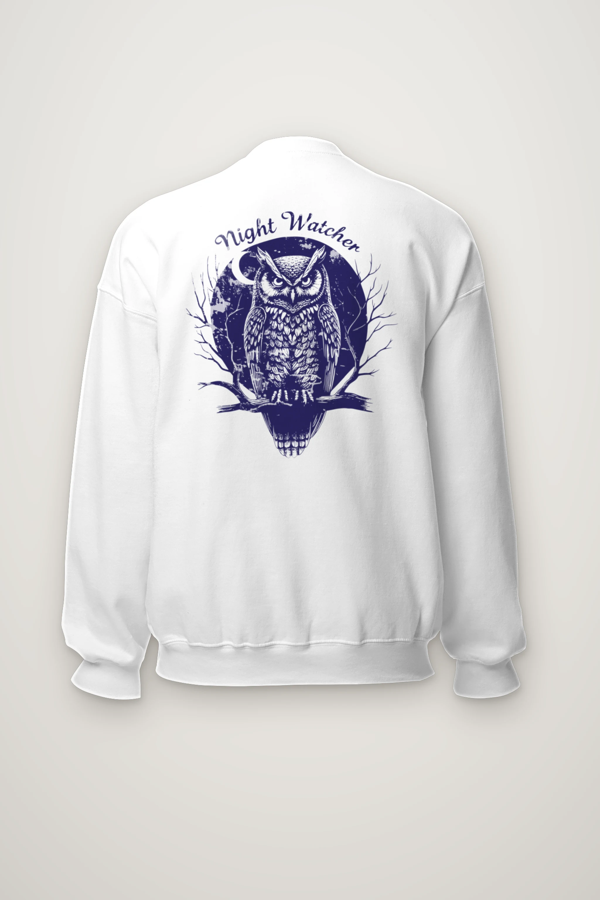 "Night Watcher" Heavy Blend Unisex Crewneck Sweatshirt