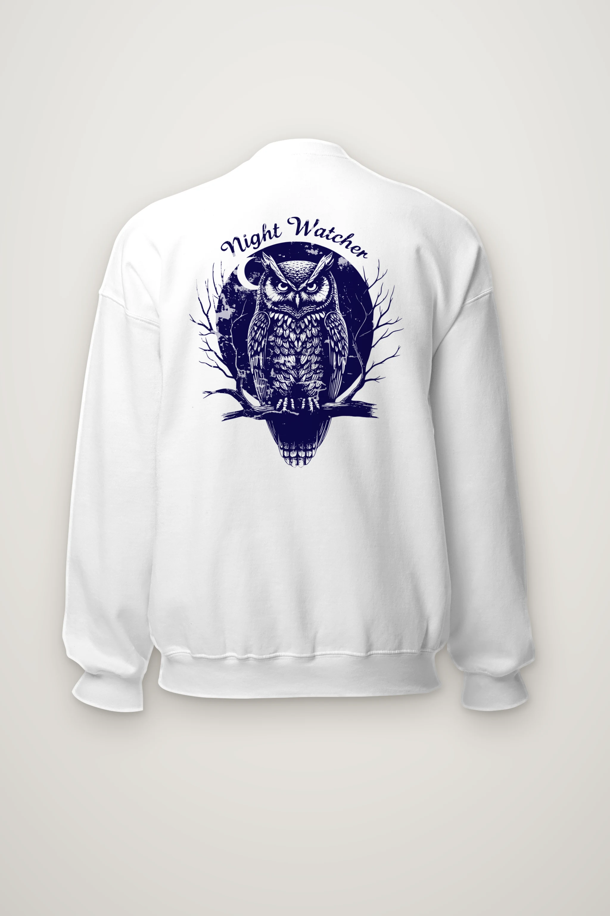 "Night Watcher" Heavy Blend Unisex Crewneck Sweatshirt