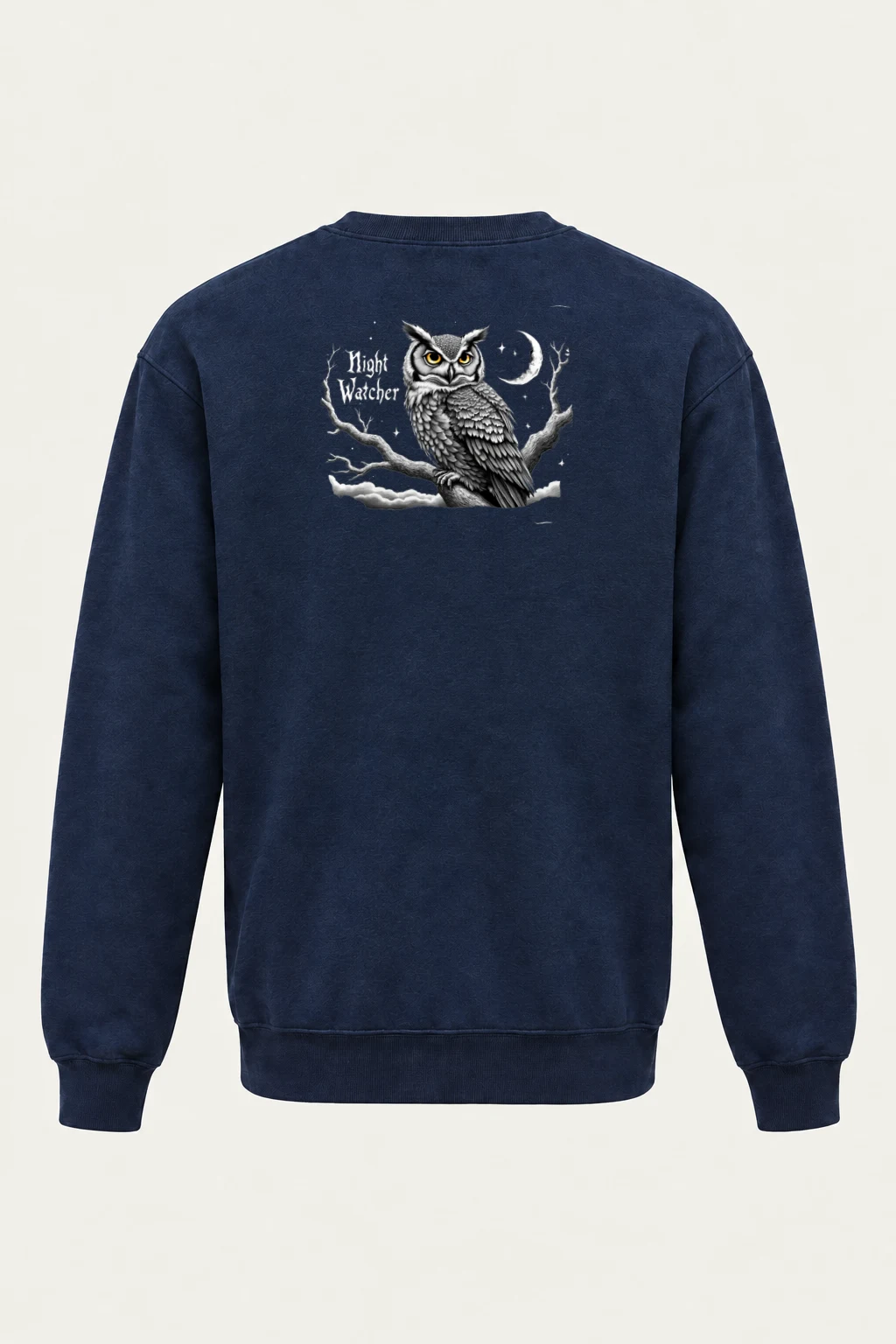 "Night Watcher" Heavy Blend Unisex Crewneck Sweatshirt | Gildan 18000