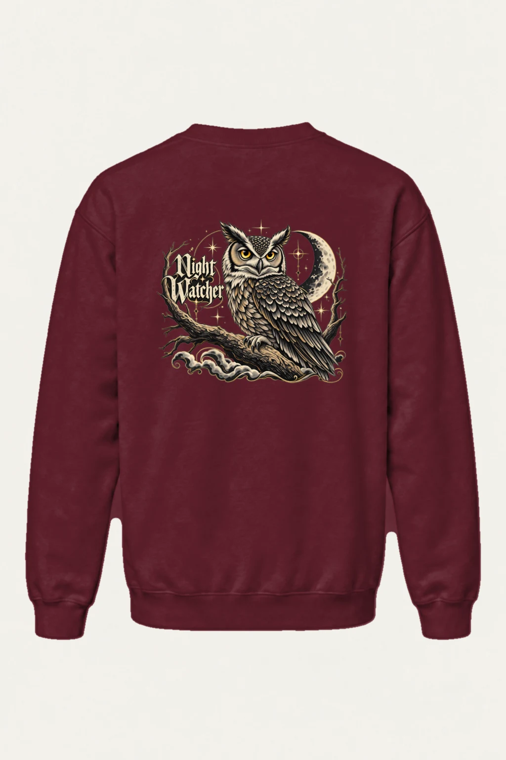 "Night Watcher" Heavy Blend Unisex Crewneck Sweatshirt | Gildan 18000