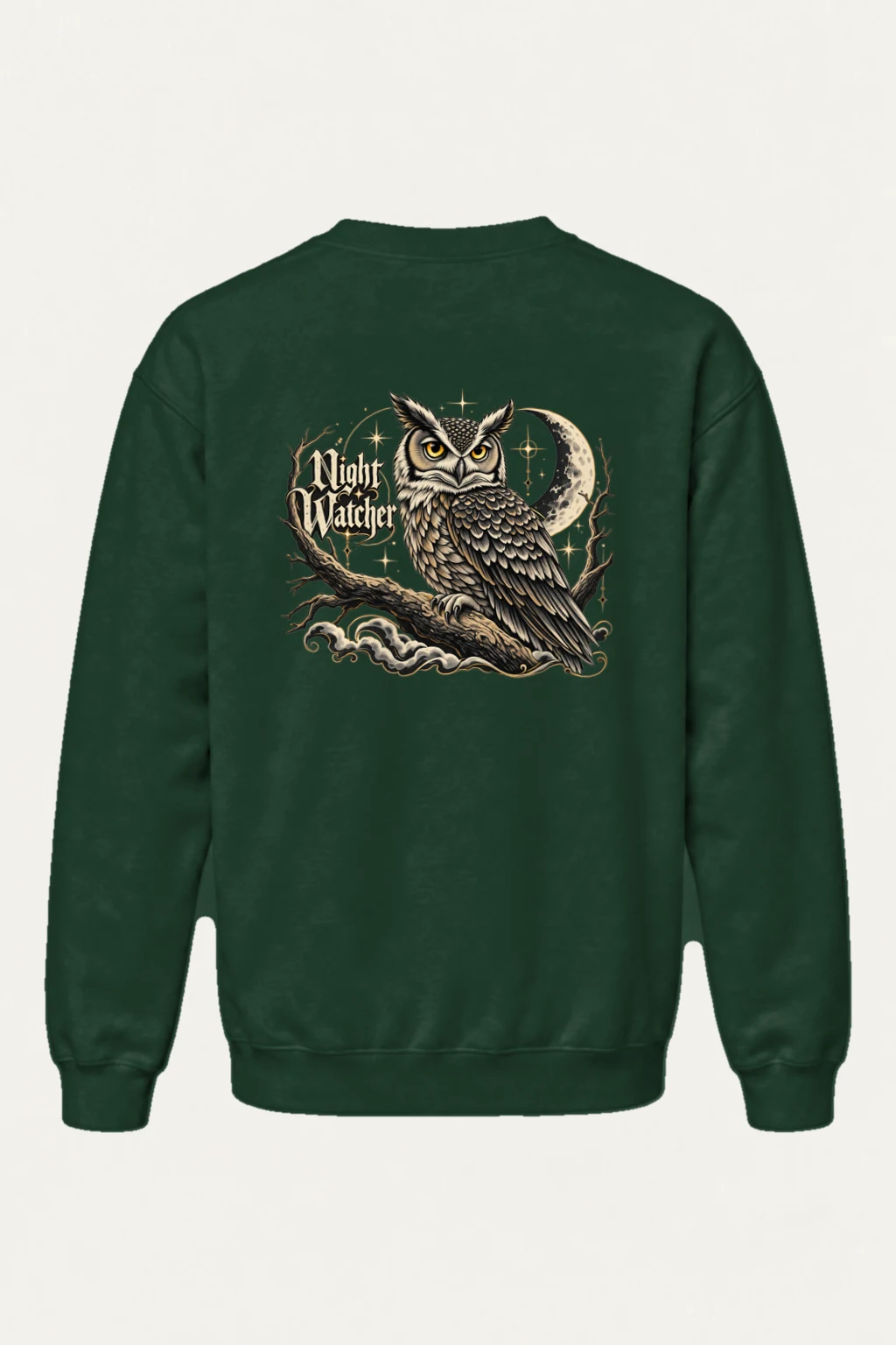 "Night Watcher" Heavy Blend Unisex Crewneck Sweatshirt | Gildan 18000