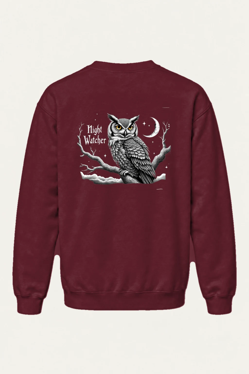 "Night Watcher" Heavy Blend Unisex Crewneck Sweatshirt | Gildan 18000