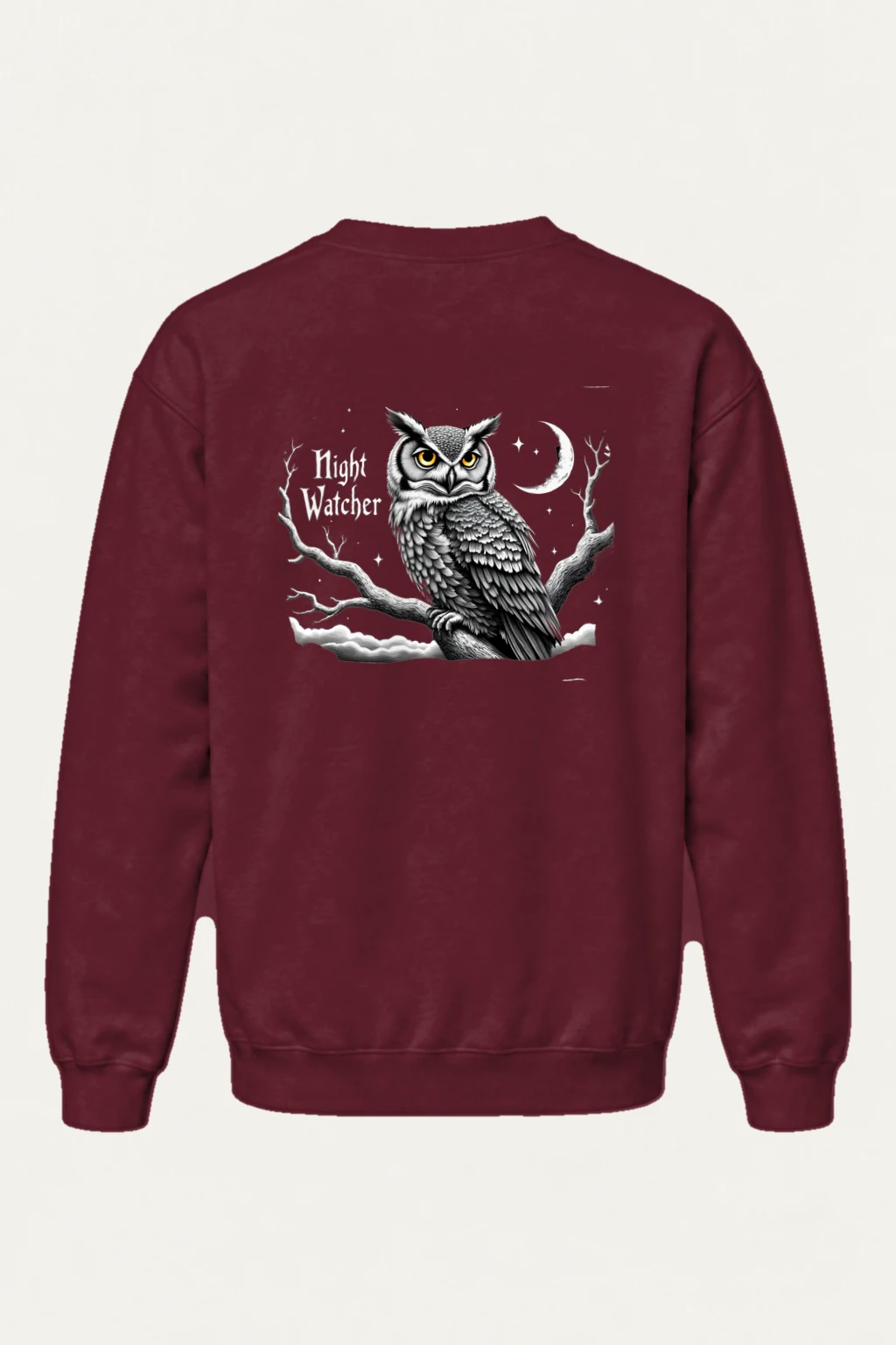"Night Watcher" Heavy Blend Unisex Crewneck Sweatshirt | Gildan 18000