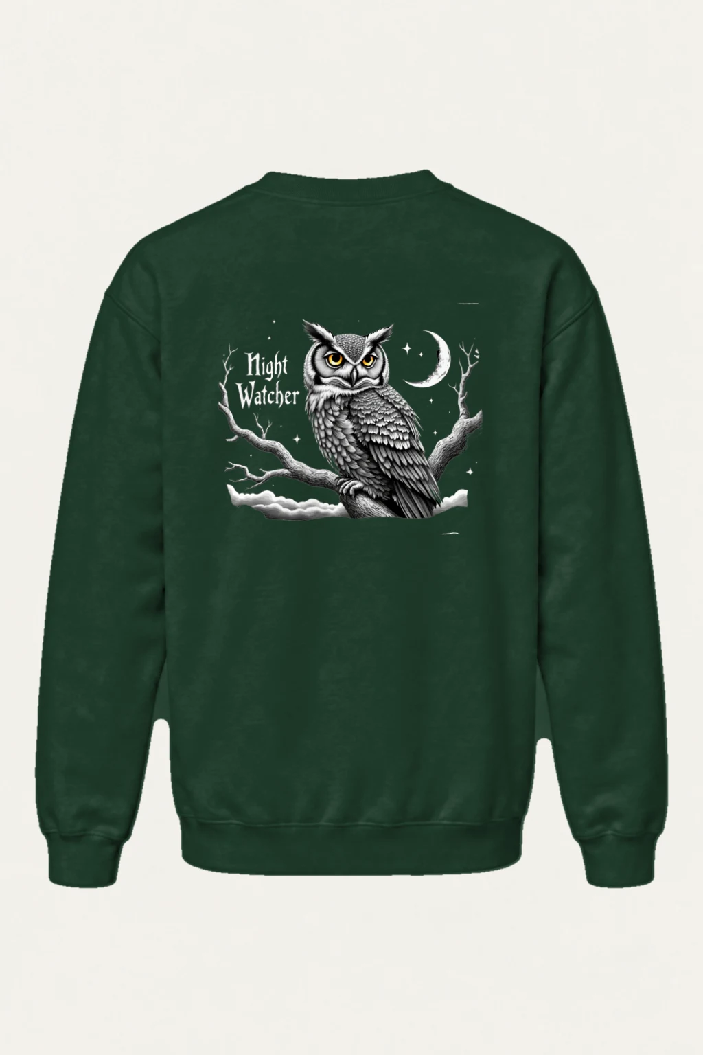 "Night Watcher" Heavy Blend Unisex Crewneck Sweatshirt | Gildan 18000