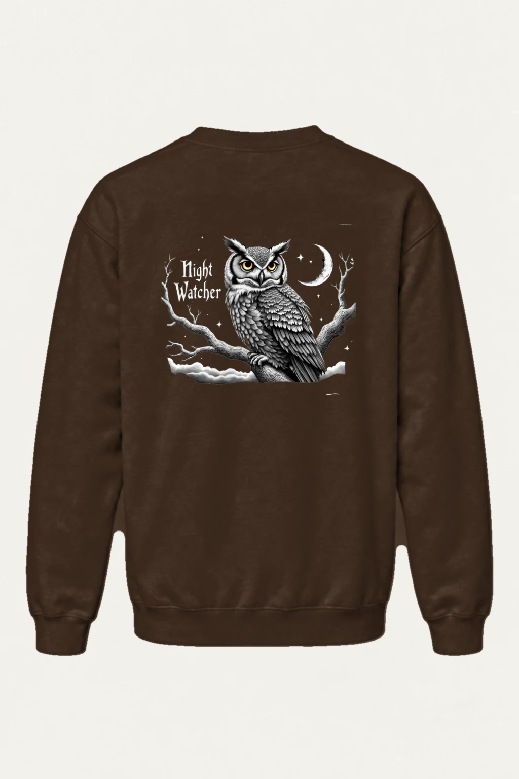 "Night Watcher" Heavy Blend Unisex Crewneck Sweatshirt | Gildan 18000