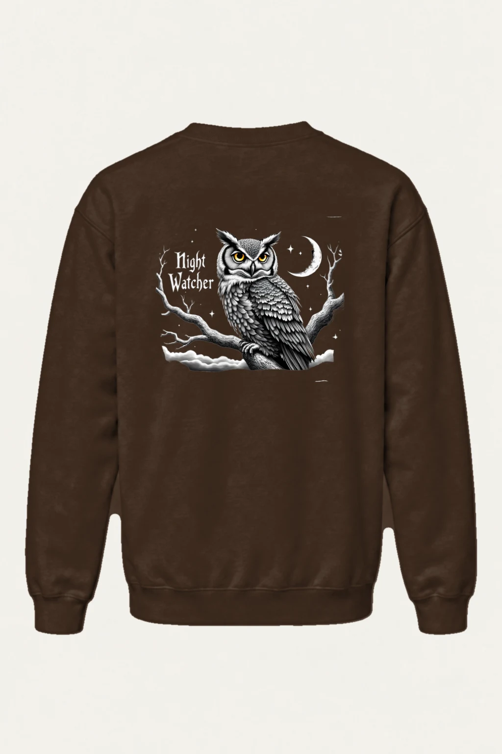"Night Watcher" Heavy Blend Unisex Crewneck Sweatshirt | Gildan 18000