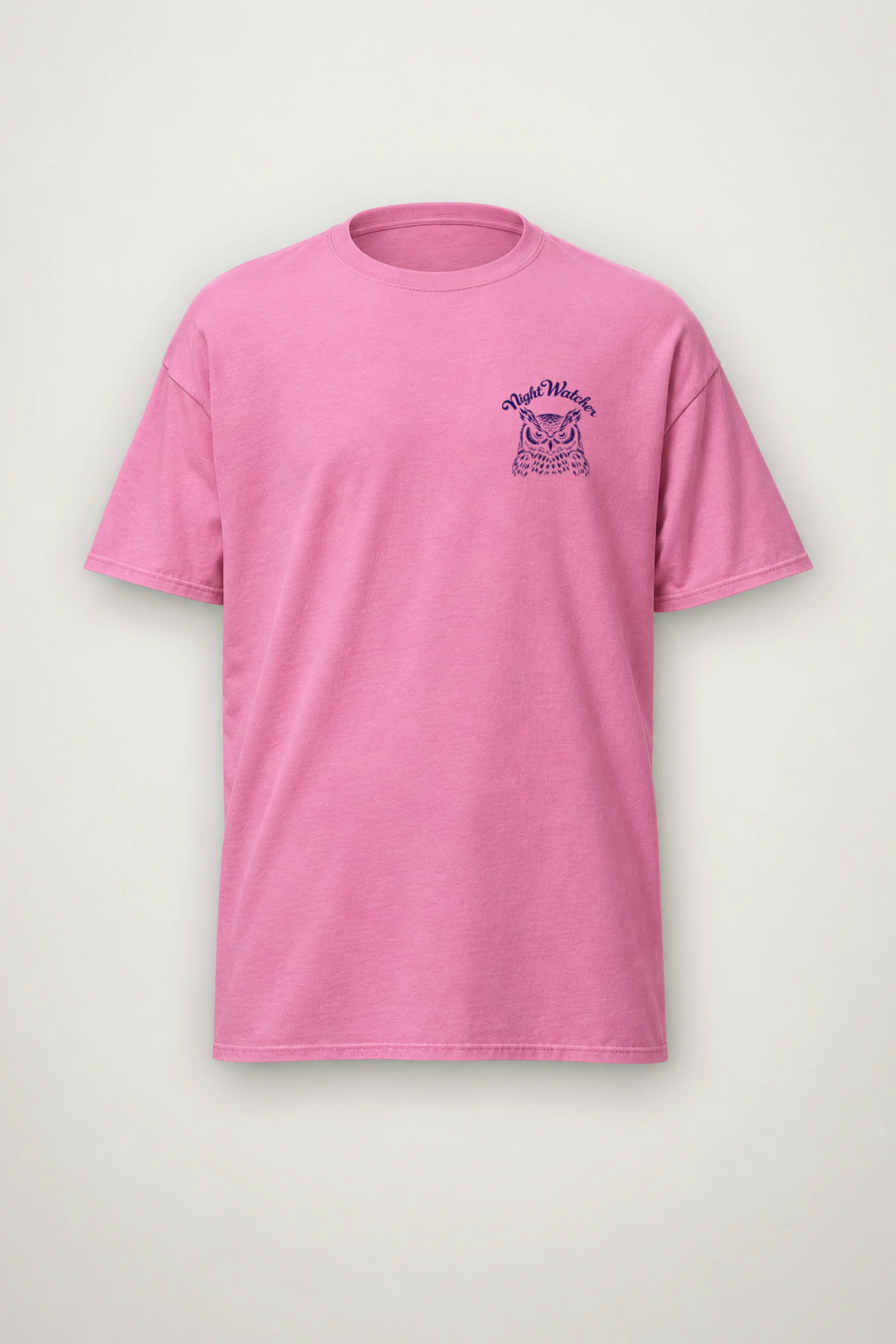 "Night Watcher" Heavyweight Unisex Crewneck T-shirt