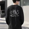 "Night Watcher Owl" Unisex Longsleeve T-shirt | Gildan 2400