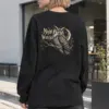 "Night Watcher Owl" Unisex Longsleeve T-shirt | Gildan 2400